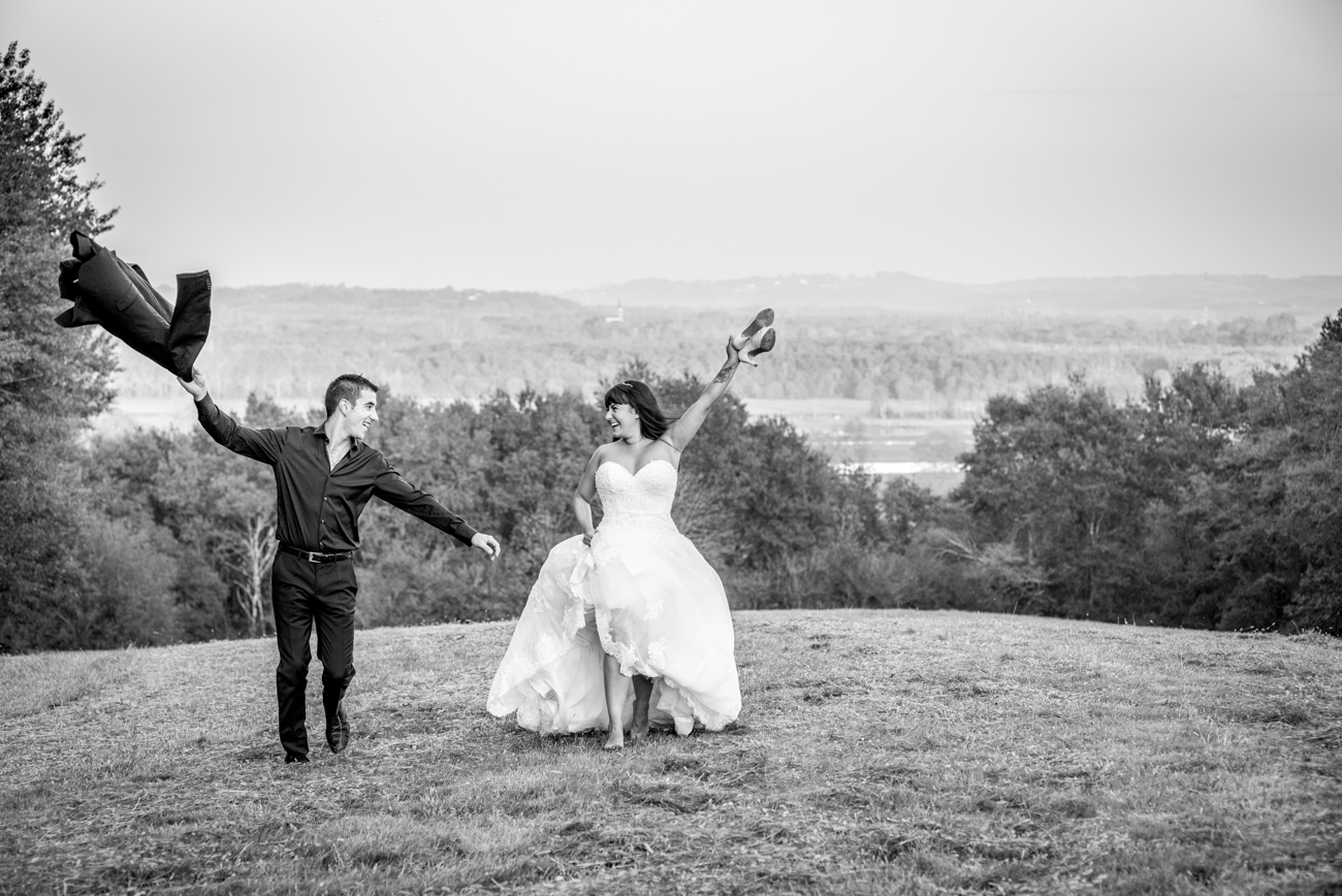 shooting photo mariage landes